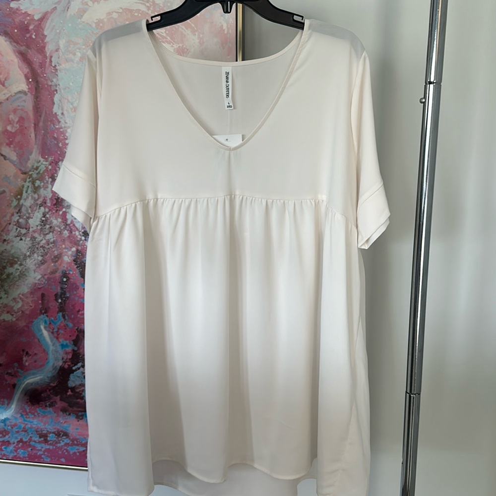 NWT Zenana Outfitters baby doll tunic